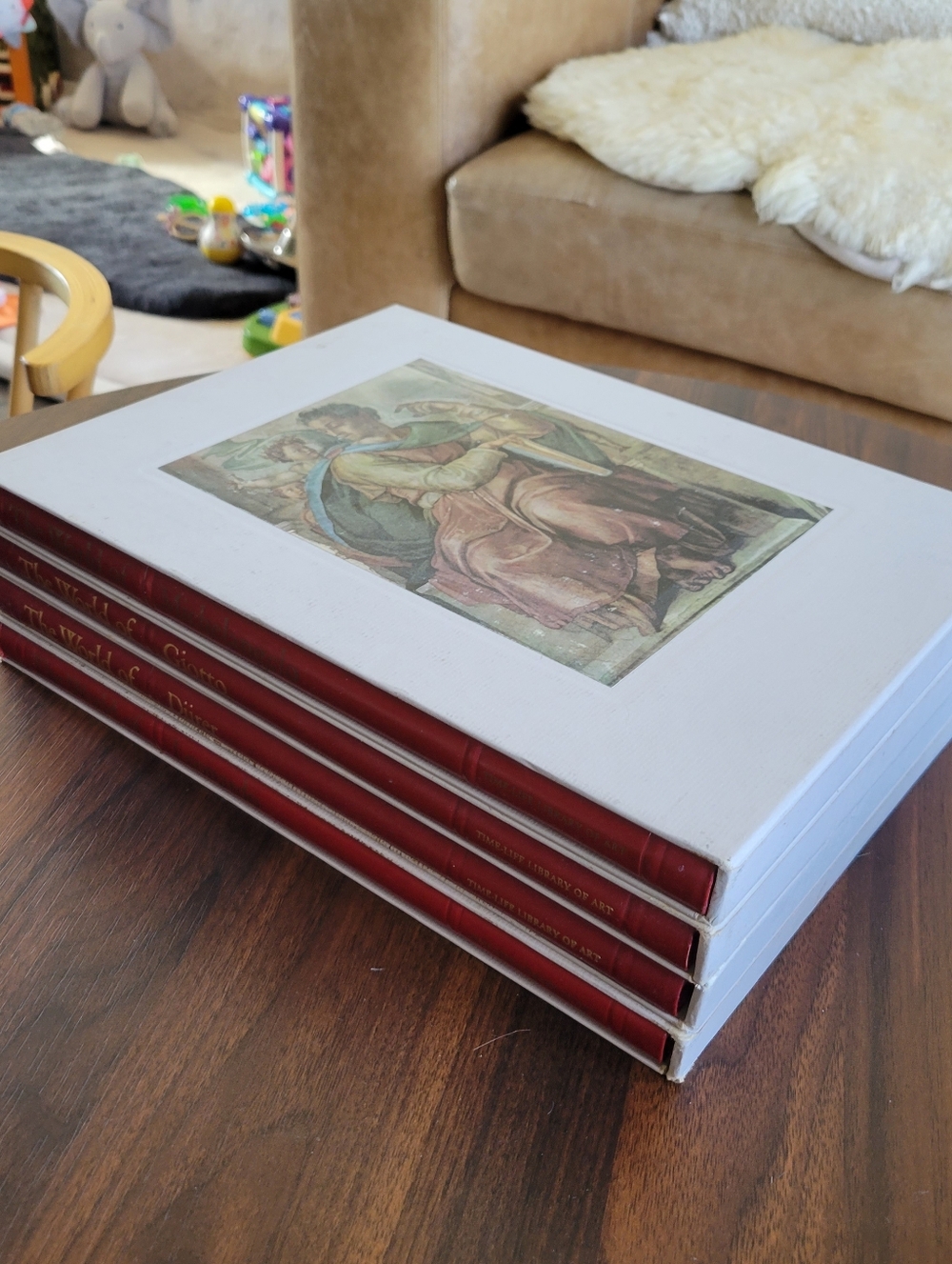 TIME-LIFE LIBRARY OF ART Set of 4 Books Michelangelo Giotto Dürer Leonardo - Picture 3 of 5